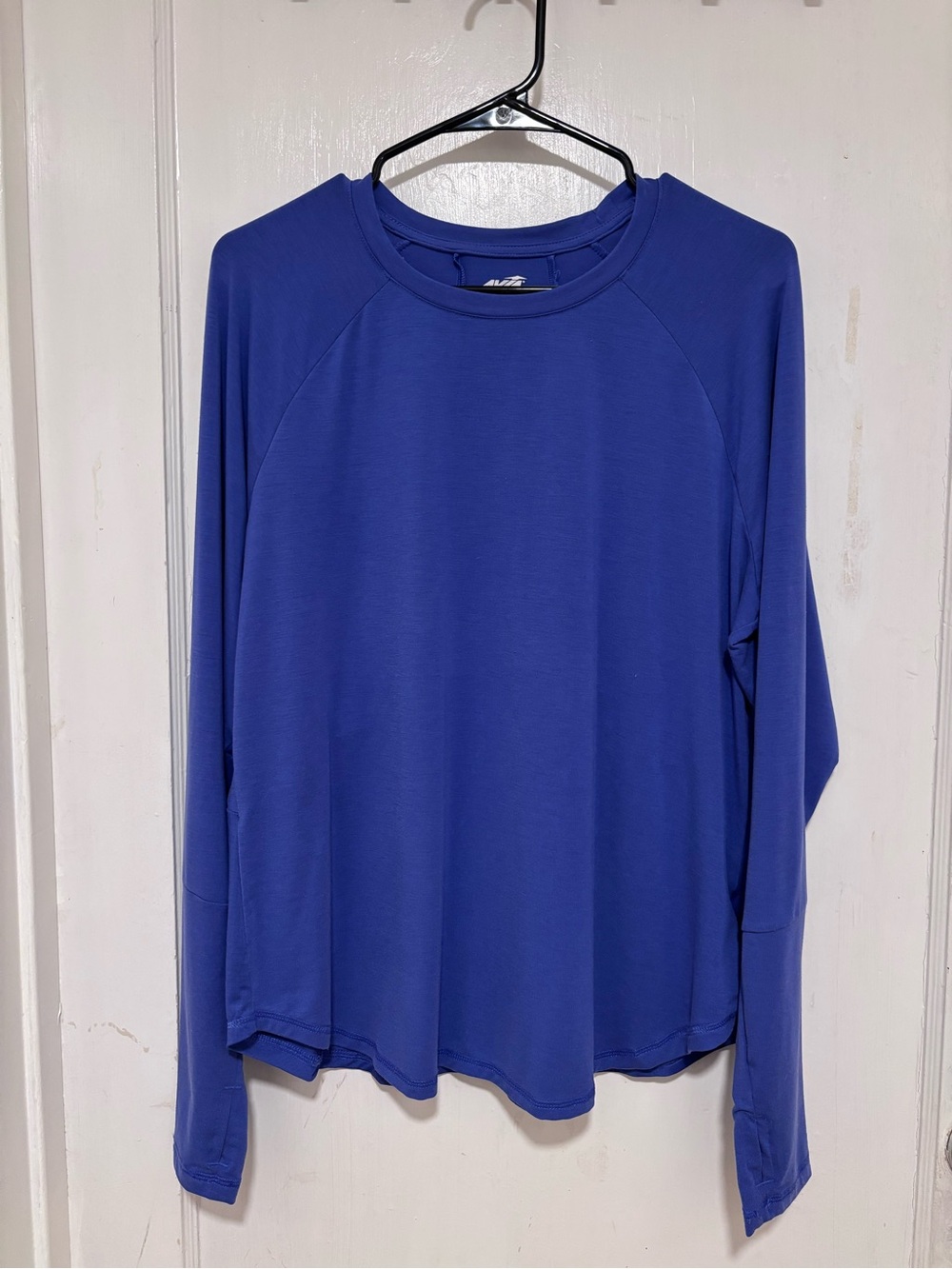 Avia Women's Royal Blue Long Sleeve Performance Tee